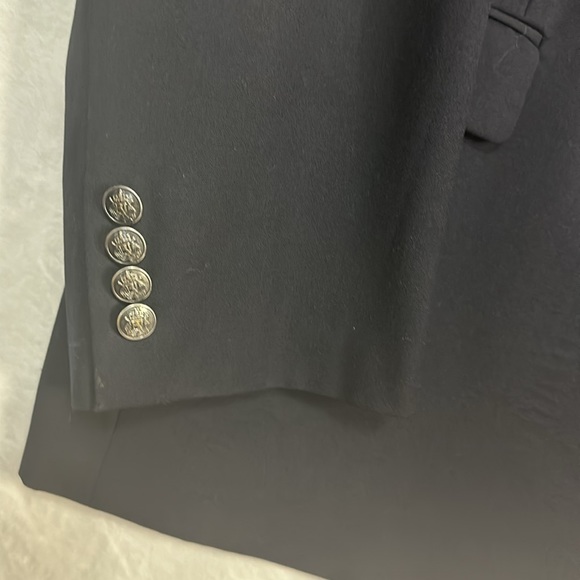 Michael Kors Wool Blend Men’s Black Suit Jacket Size 46L - Picture 5 of 9